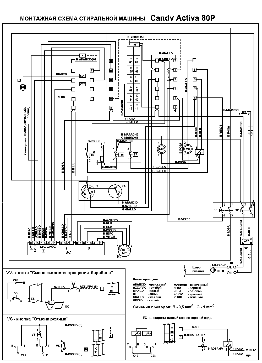 Прессостат type 760 схема